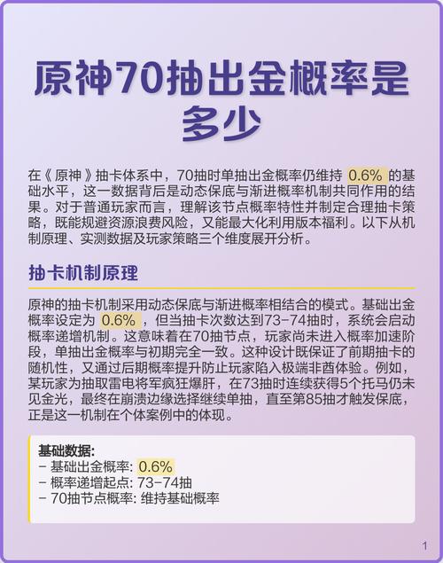 原神70抽不出金正常吗