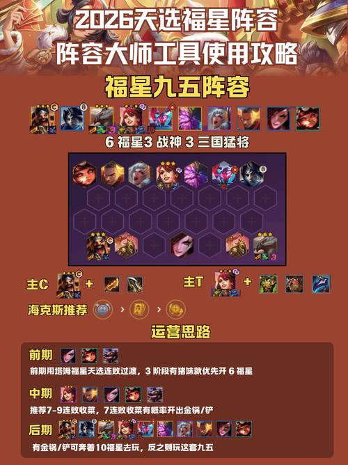 金铲铲之战三国瑟提阵容推荐攻略