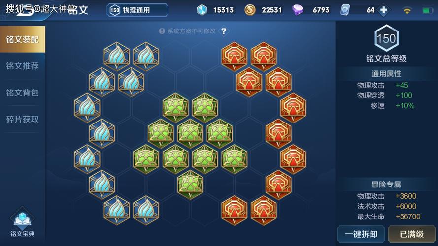 王者荣耀中的娜可露露的出装以及铭文