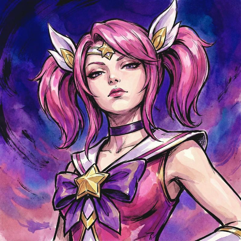 《LOL》光辉女郎拉克丝—魔法少女皮肤