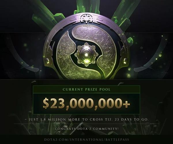 DOTA2世界邀请赛TI总冠军奖金比较高的一年是多少?