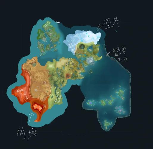 原神里的提瓦特七国全景详细介绍。