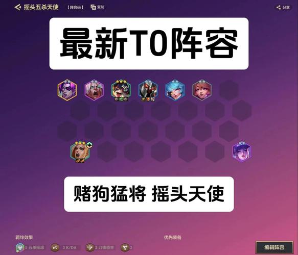 金铲铲之战英雄之黎明t0阵容搭配攻略