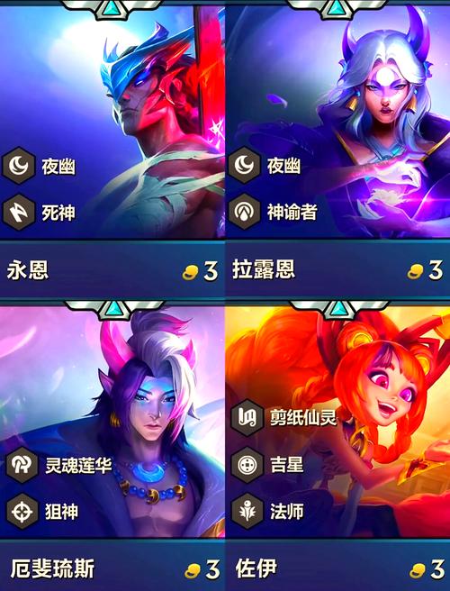 金铲铲之战牌库各费卡有几张