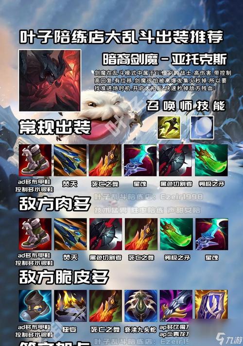 LOL中的剑魔技能介绍