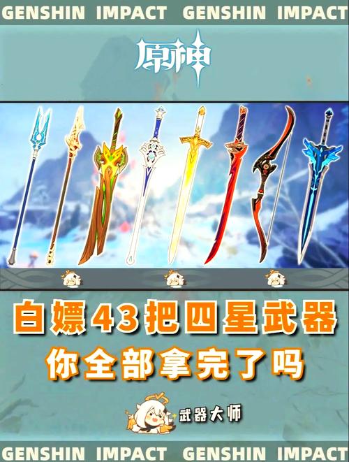原神全免费角色、武器获取方式分享